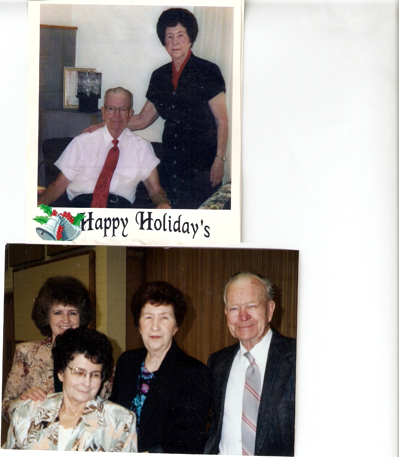 Kent Wm Jones Glade and Lucy Sanders of Nephi, Utah. A couple photos of them, and the history