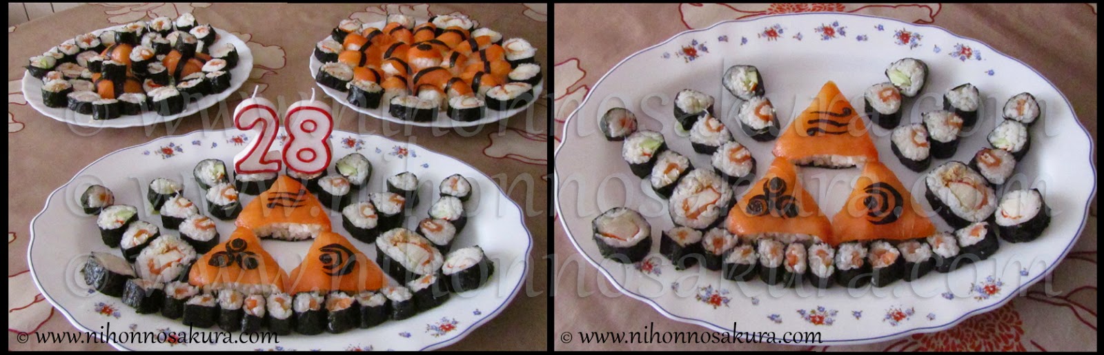 Sushi creativo temático