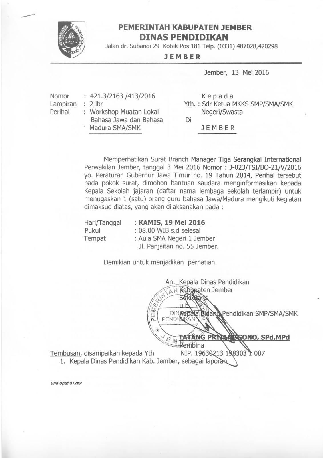 Contoh Surat Pribadi Untuk Sahabat Dalam Bahasa Jawa