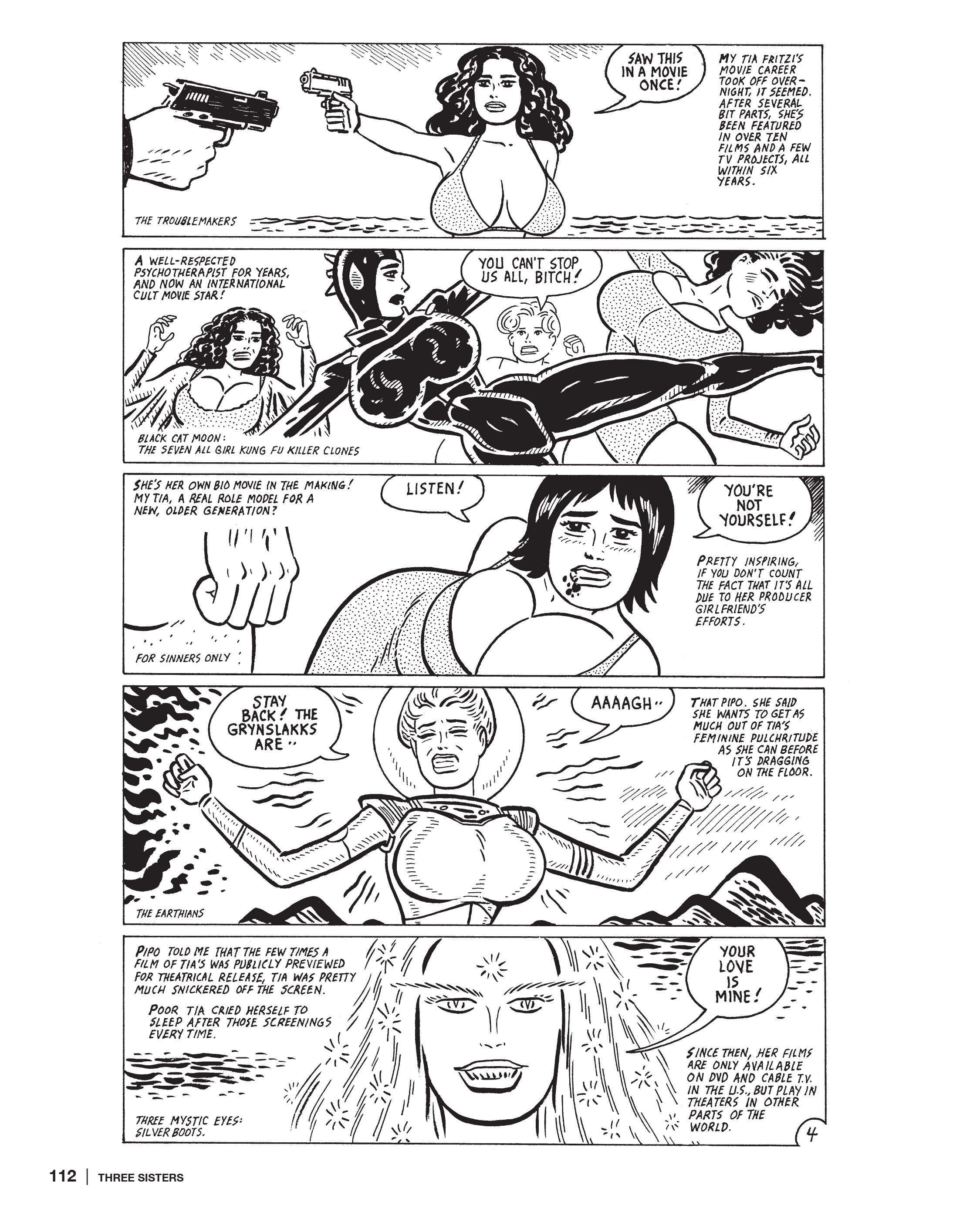 Read online Three Sisters: The Love and Rockets Library comic -  Issue # TPB (Part 2) - 12