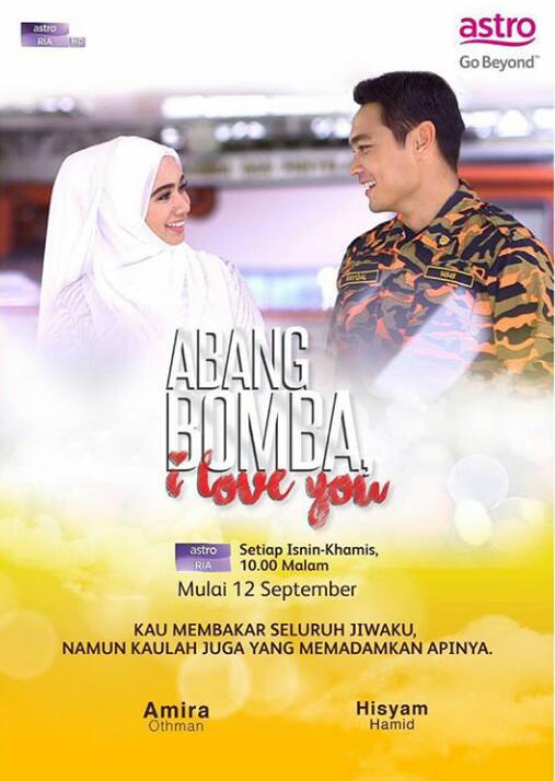 Miss Banu Story Sinopsis Drama Abang Bomba I Love You