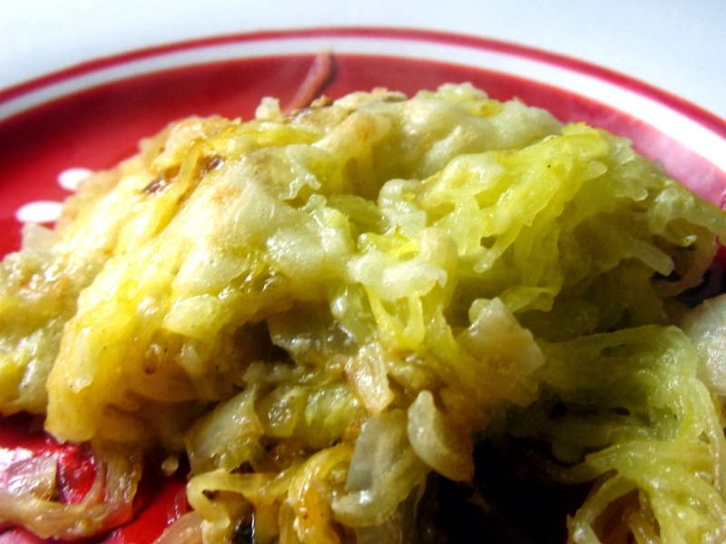 There Will Be A $5.00 Charge For Whining: Cheesy Spaghetti Squash