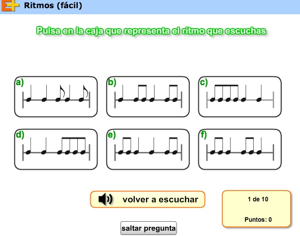 Fichas Interactivas Y Ejercicios De Ritmos Musicales – PKEXHM