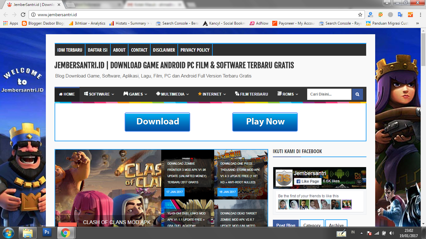Cara download software gratis
