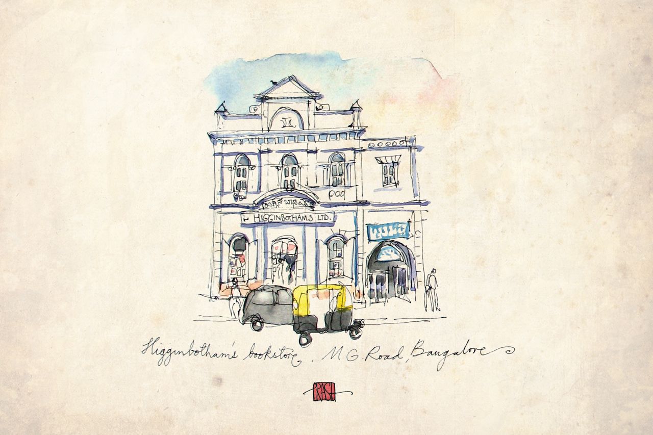 Prash Bangalore postcard prints, at the Plantation House