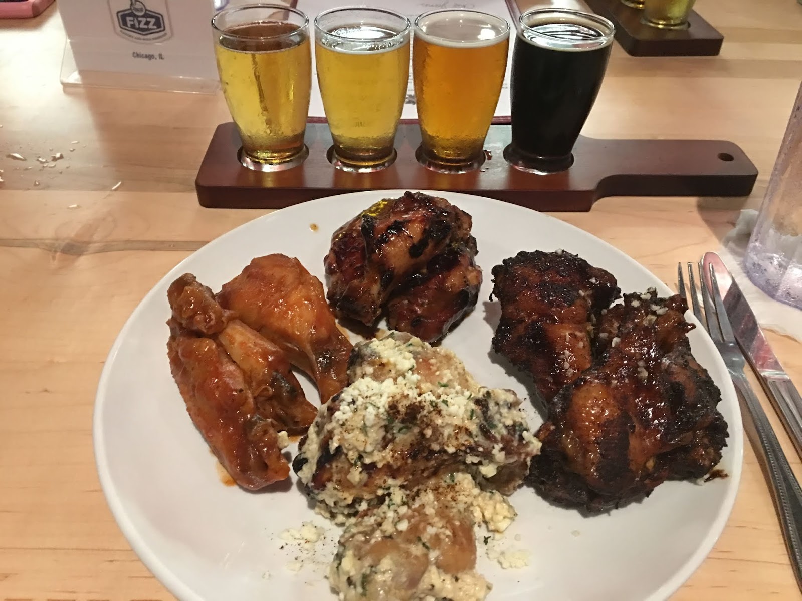Musings Over a Barrel Harry's Alehouse Wing & Beer Pairing