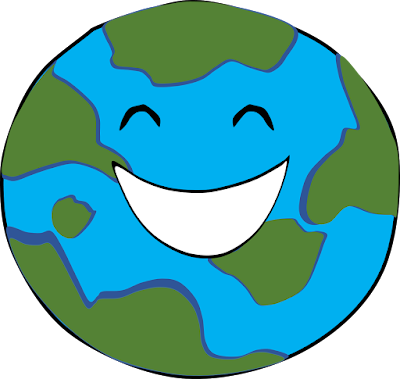 Earth Clipart Free, happy earth clipart, Healthy Earth Clipart
