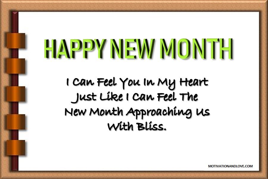 new month sms