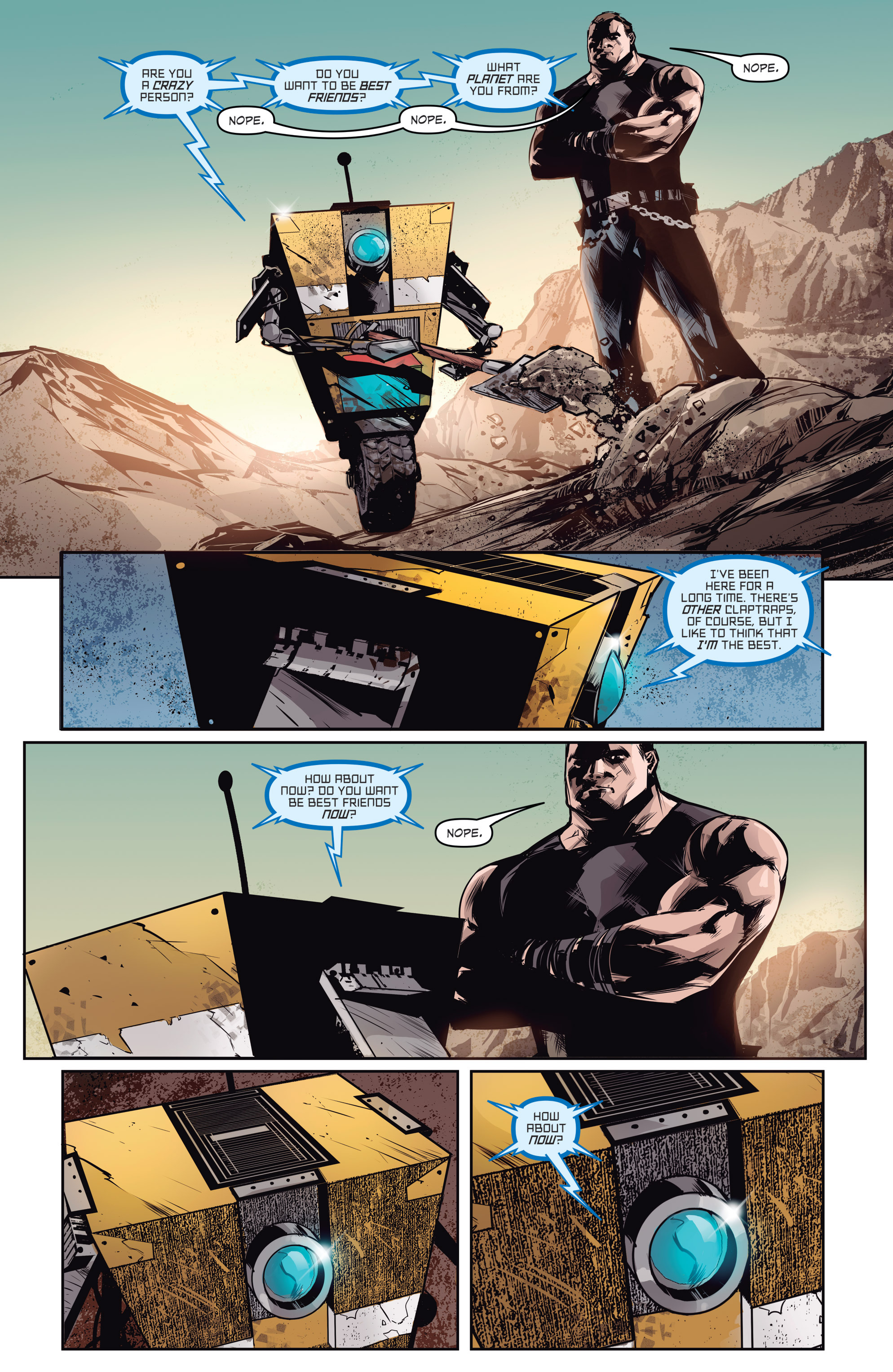 Read online Borderlands: The Fall of Fyrestone comic -  Issue #1 - 21