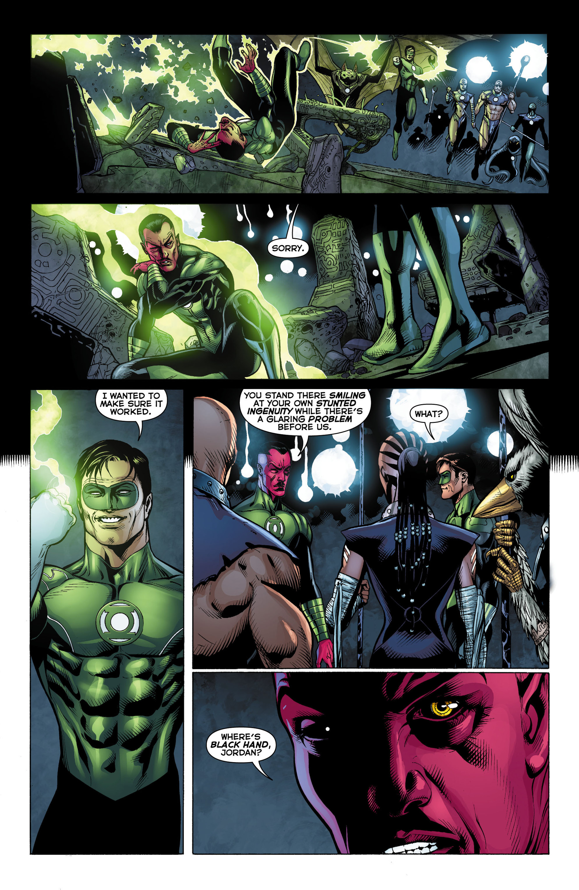 Read online Green Lantern (2011) comic -  Issue #11 - 4