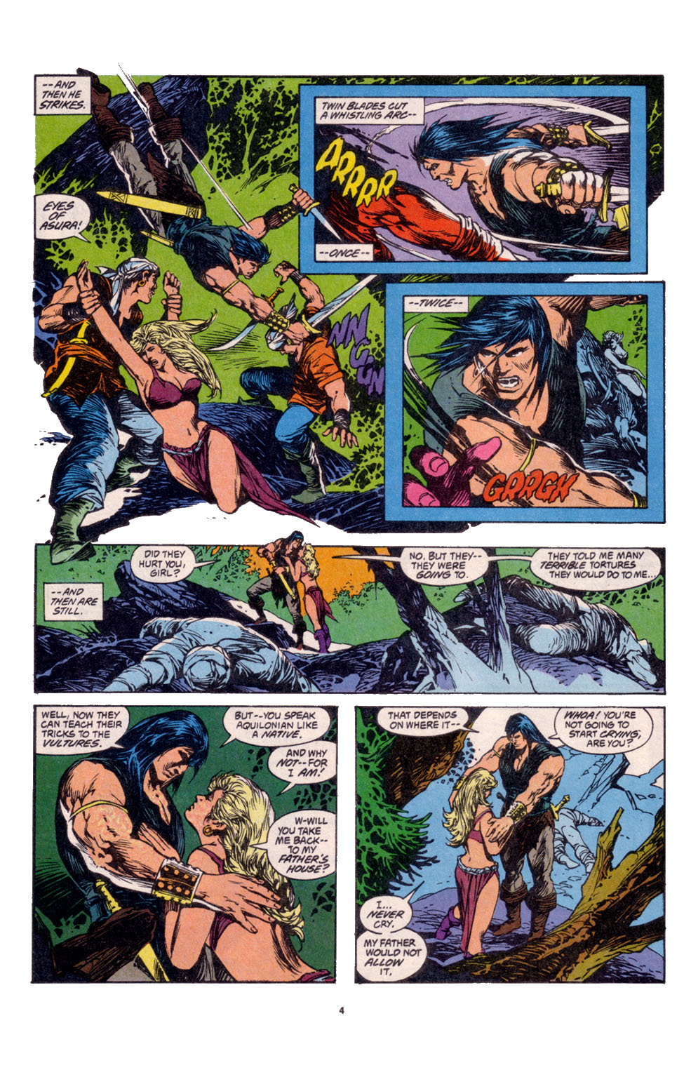 Read online Conan the Barbarian (1970) comic -  Issue #261 - 5