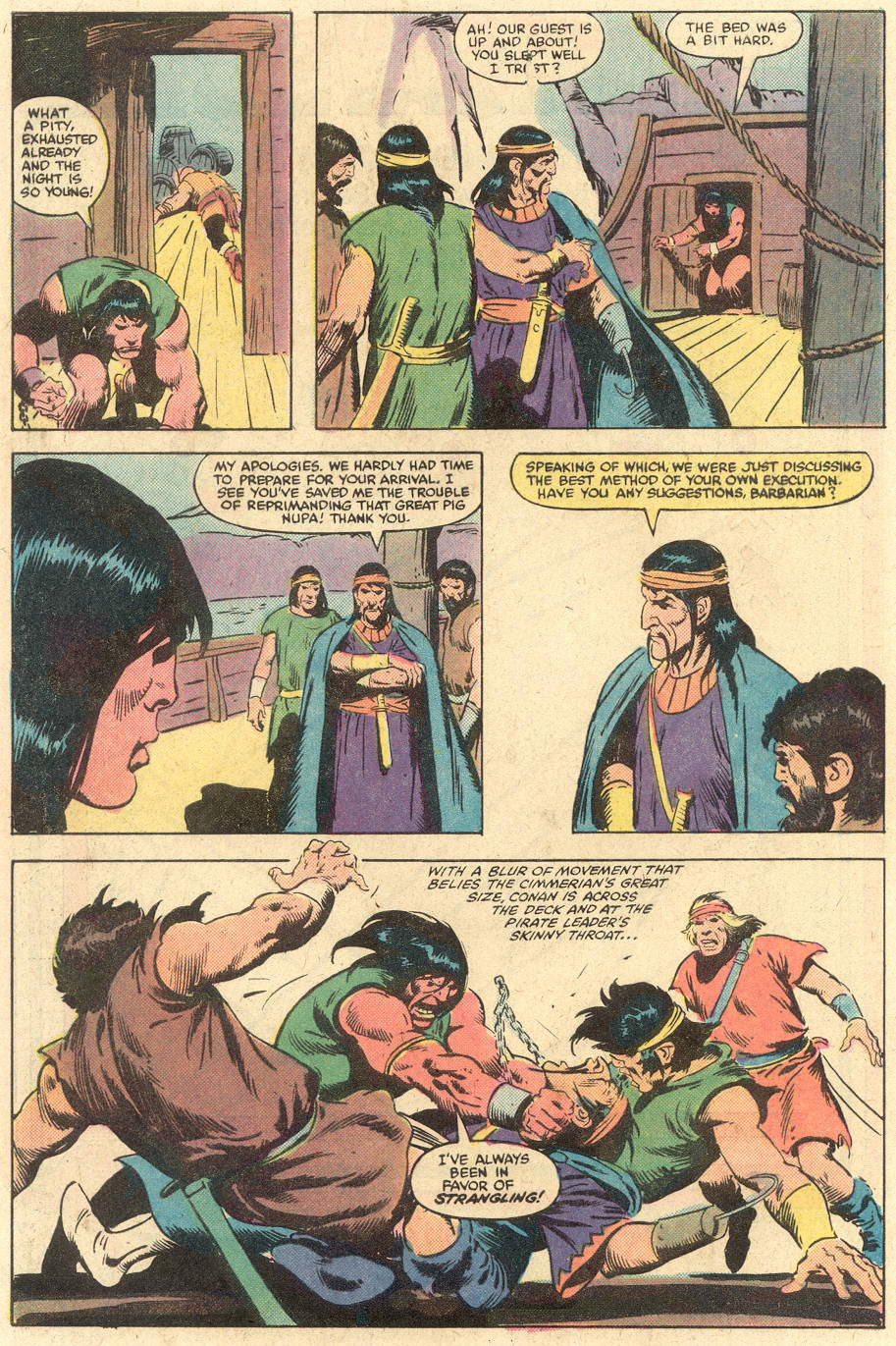 Read online Conan the Barbarian (1970) comic -  Issue #140 - 5