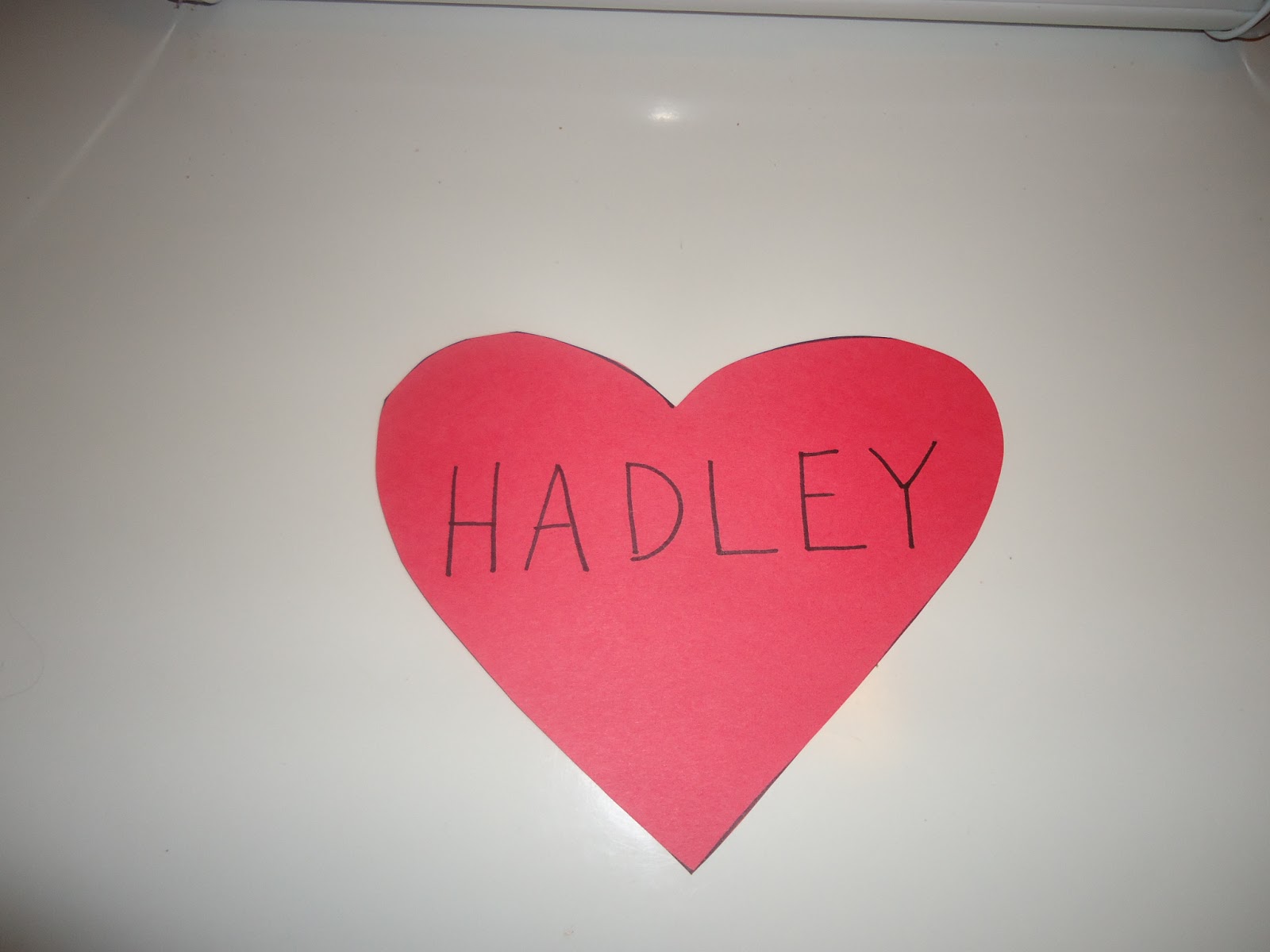 Pretty Cool Preschool Broken Heart Name Puzzle