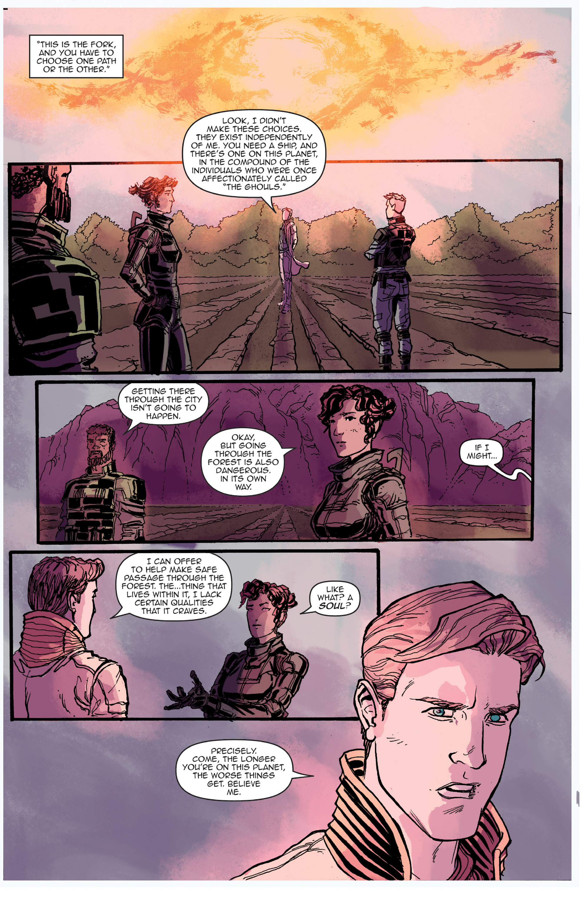 Read online Roche Limit: Clandestiny comic -  Issue #3 - 9