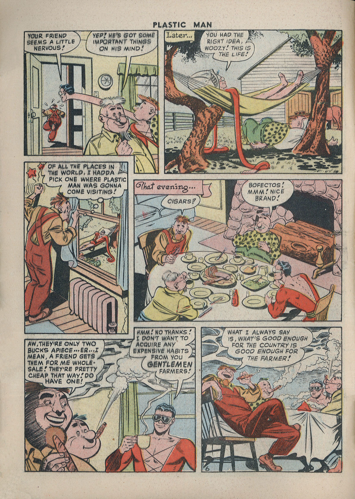 Read online Plastic Man (1943) comic -  Issue #18 - 9