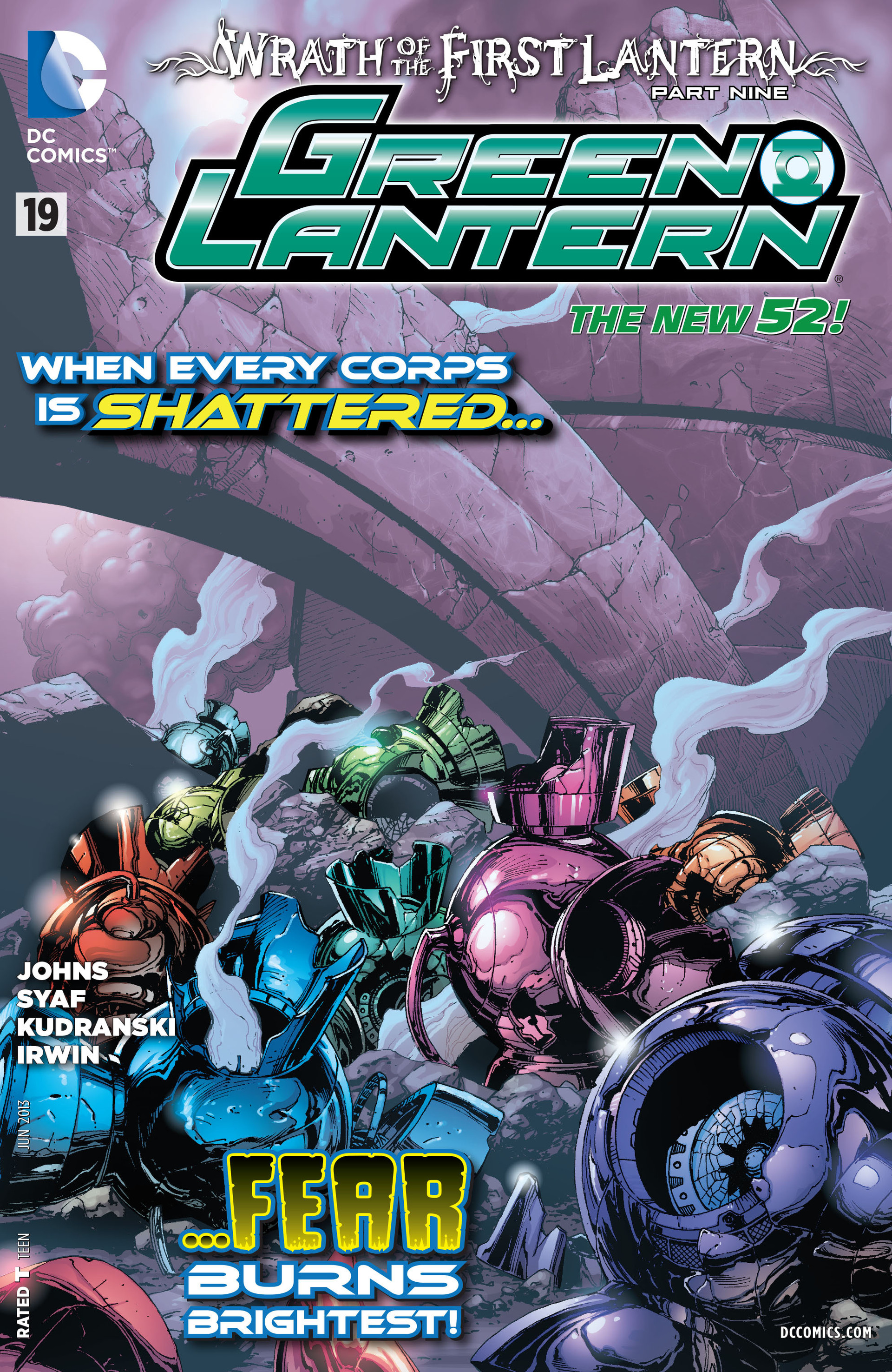 Read online Green Lantern (2011) comic -  Issue #19 - 2