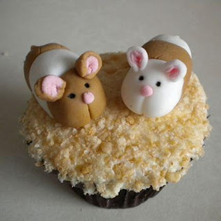 Cupcakes decorados con animales