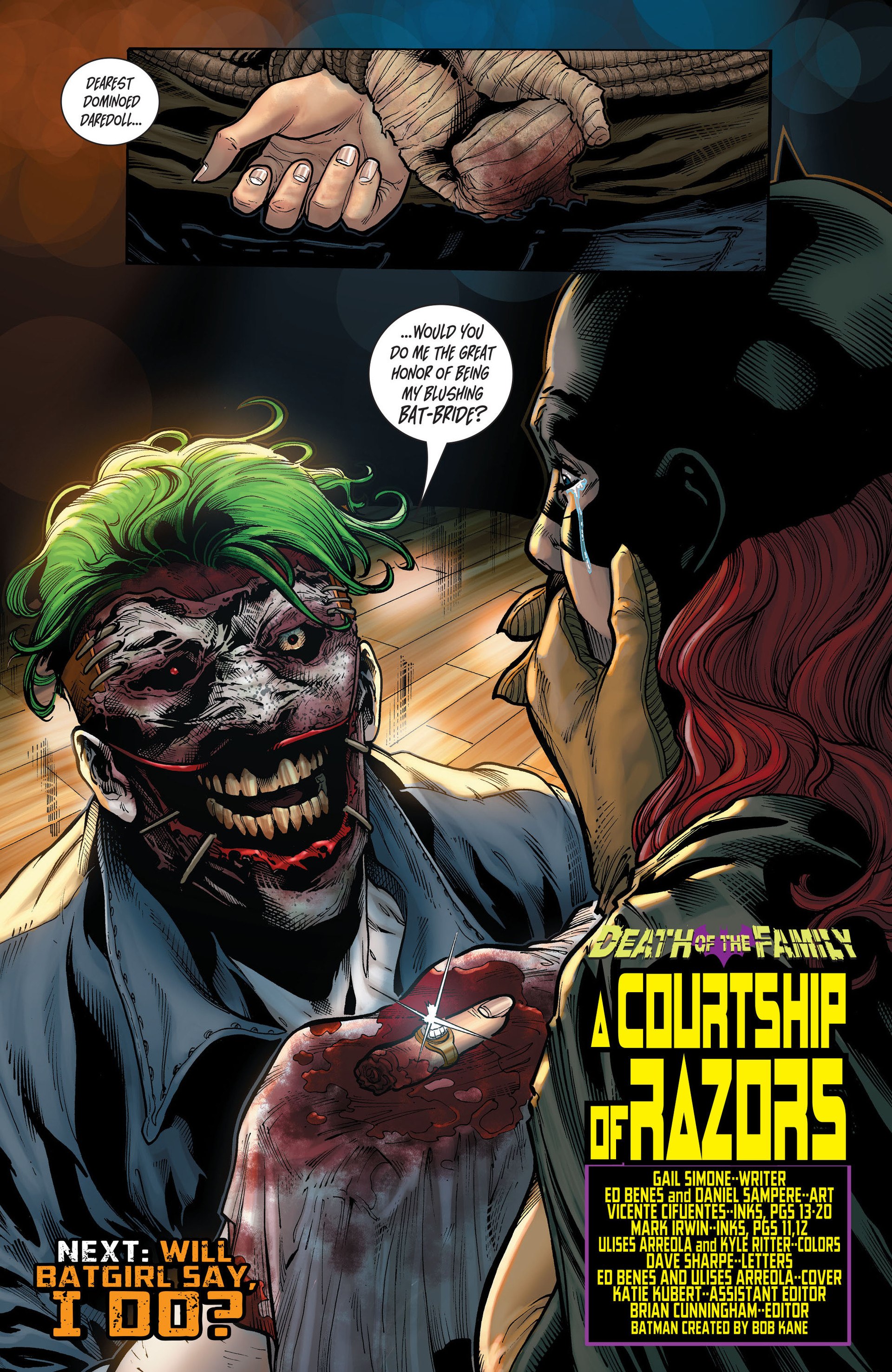 Read online Batgirl (2011) comic -  Issue #14 - 21