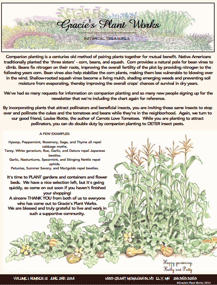 Gracie's Plant Works Neonicotinoids