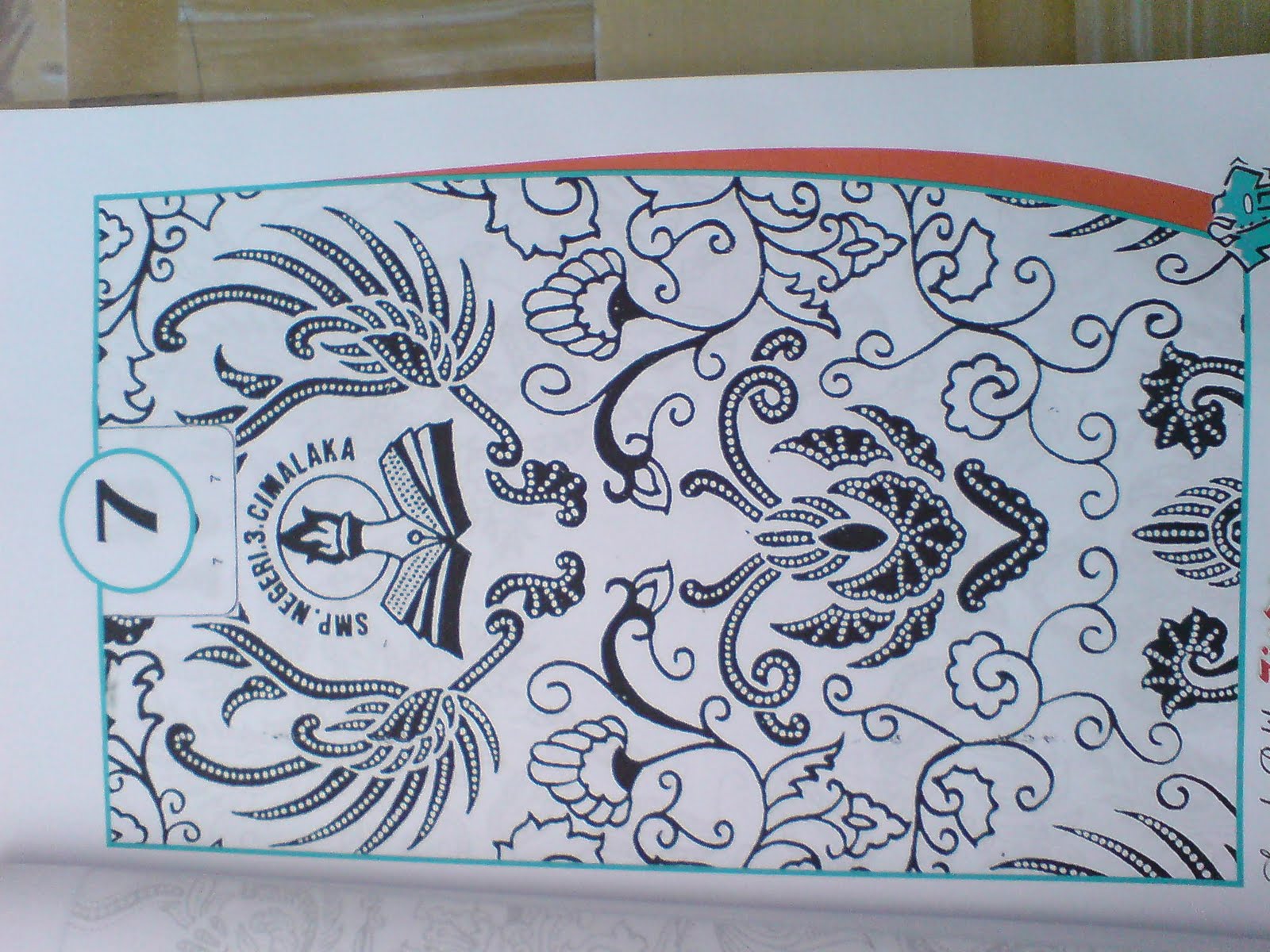 Gambar Batik Lamongan Mudah