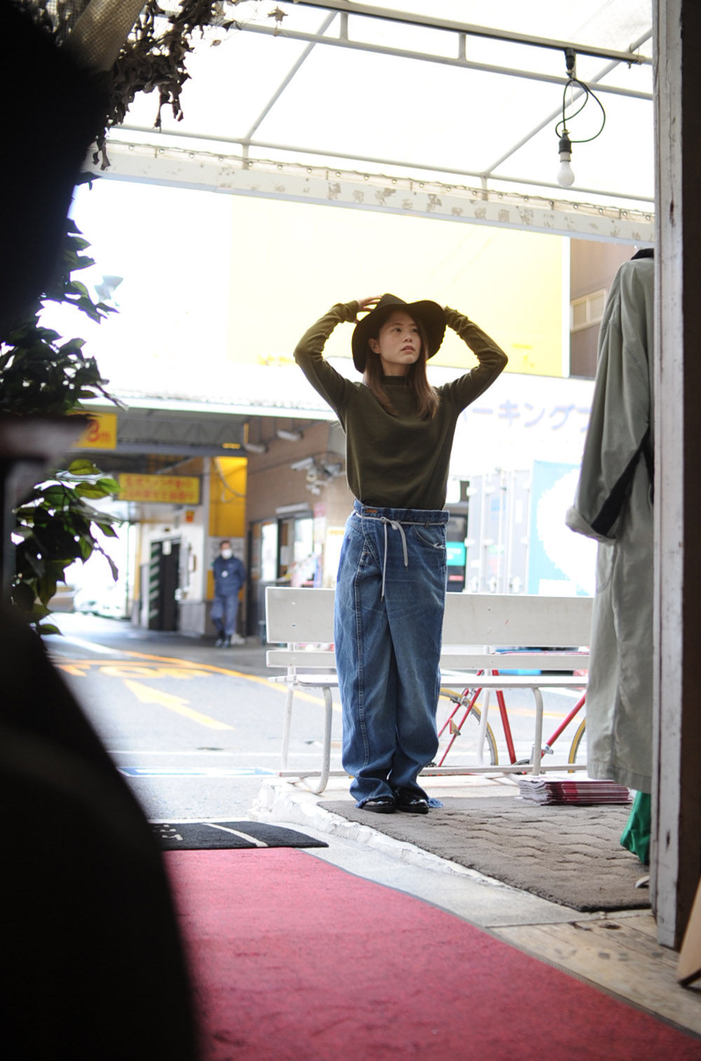 MAISON EUREKA VINTAGE REWORK BIGGY PANTS | www.angeloawards.com