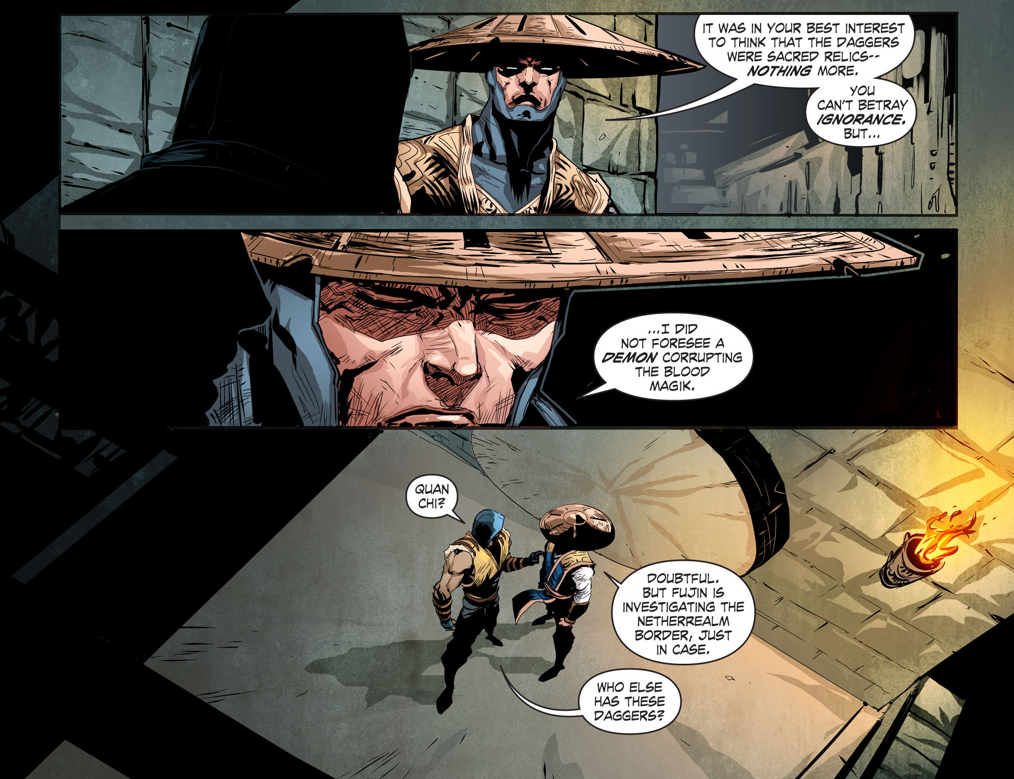 Read online Mortal Kombat X [I] comic -  Issue #11 - 14