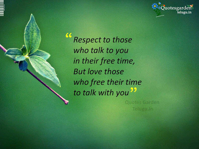 Quotes about respect love relationship in real life