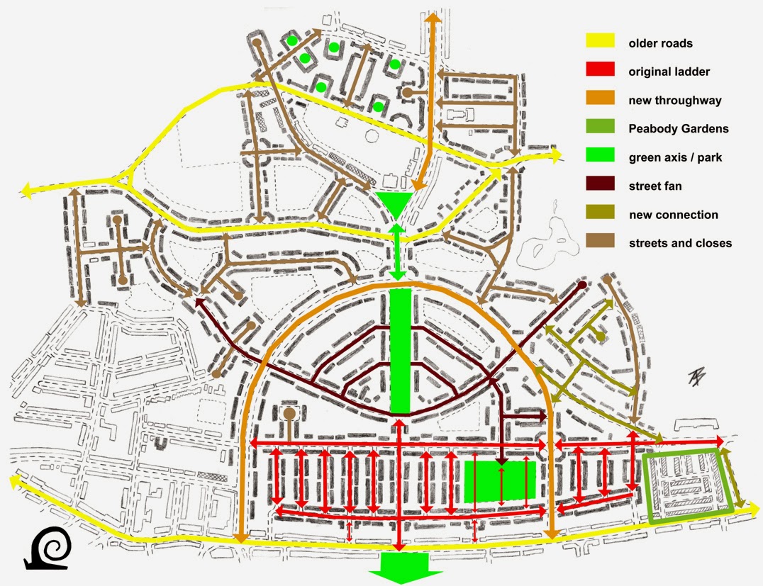 Snail in the City Tower Gardens, Tottenham