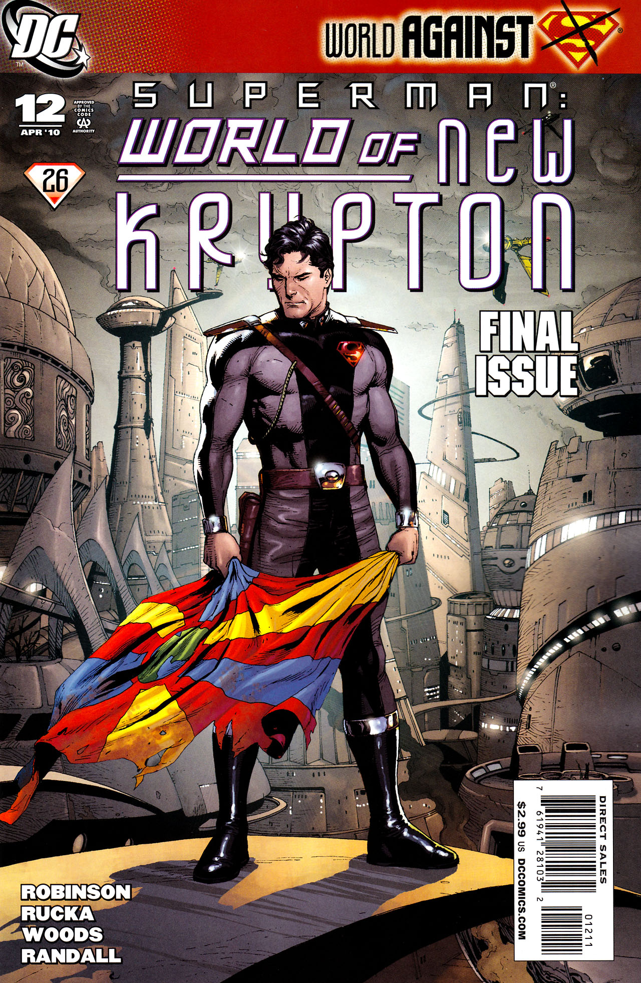 Read online Superman: World of New Krypton comic -  Issue #12 - 1
