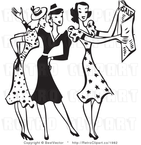 free black and white clip art clothing - photo #36