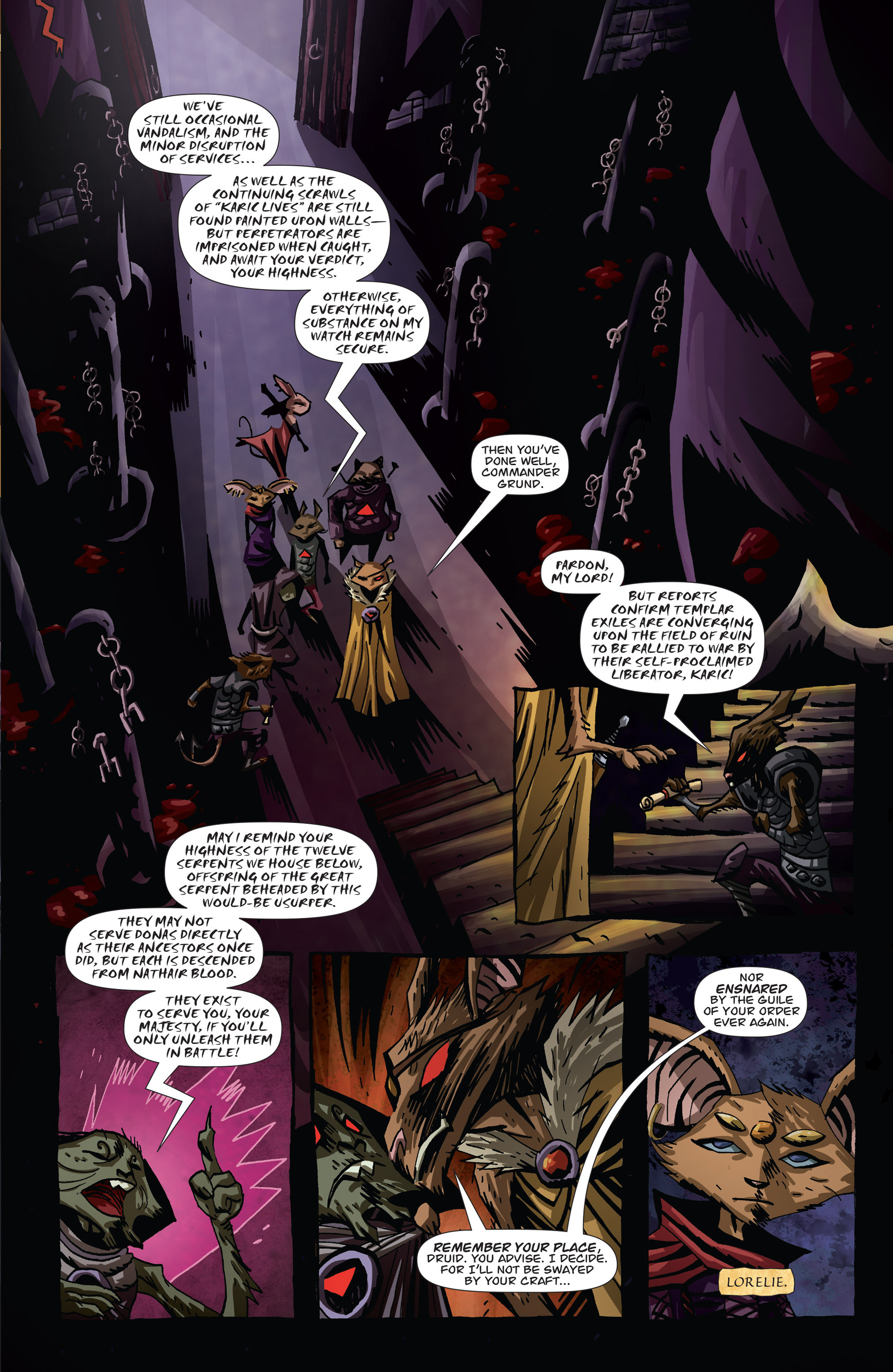The Mice Templar Volume 4: Legend issue 10 - Page 13