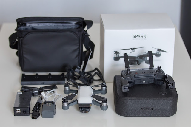 dji Spark neue selfie drohne 01