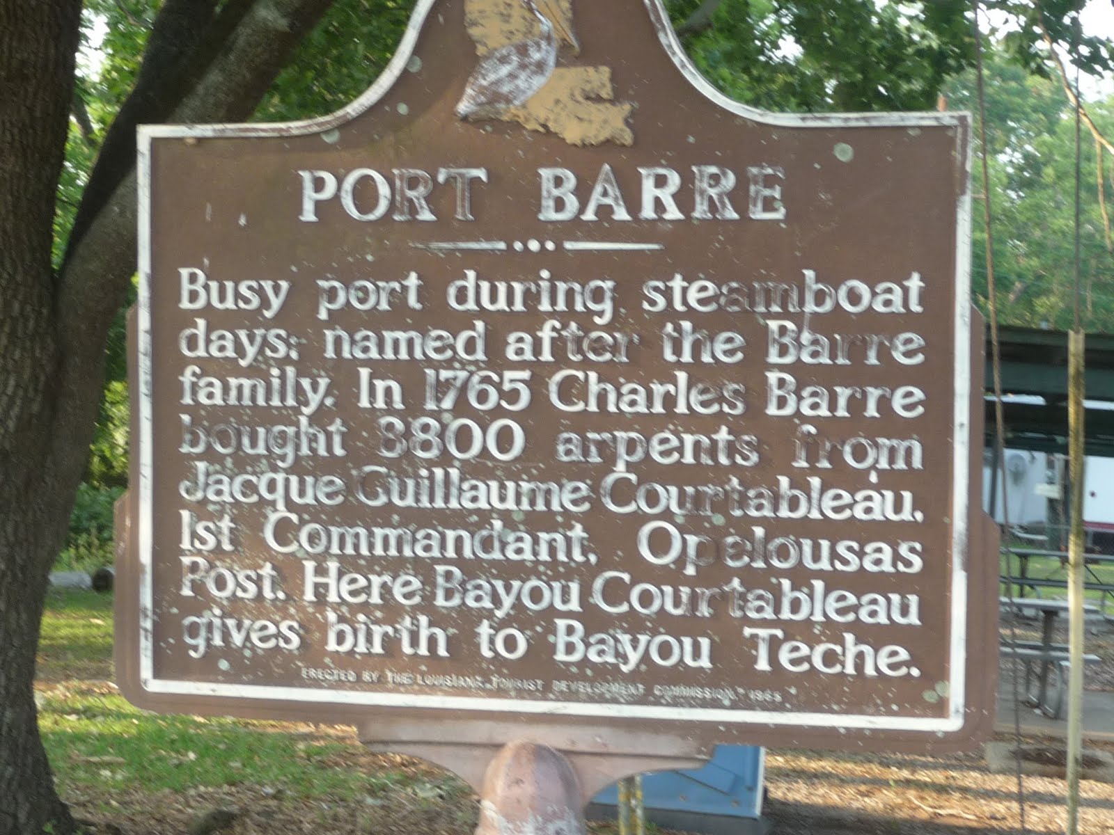 seniors walking across america DAY 142 EUNICE OPELOUSAS PORT