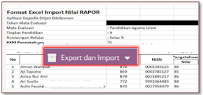 Cara Mudah Import Nilai Raport Pada Aplikasi Dapodik Versi Terbaru