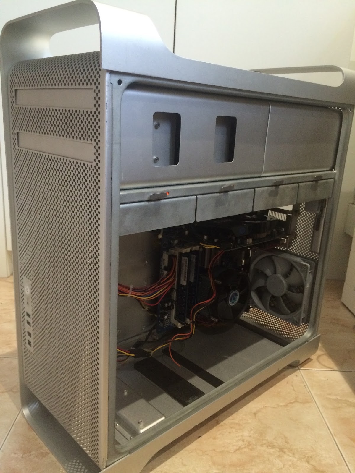 Jun Xu's Blog Mac Pro 1,1 Case Mod