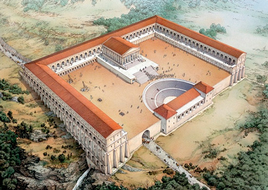 Visita del centro storico di Tivoli I: dal Tempio della Tosse a Castrovetere
