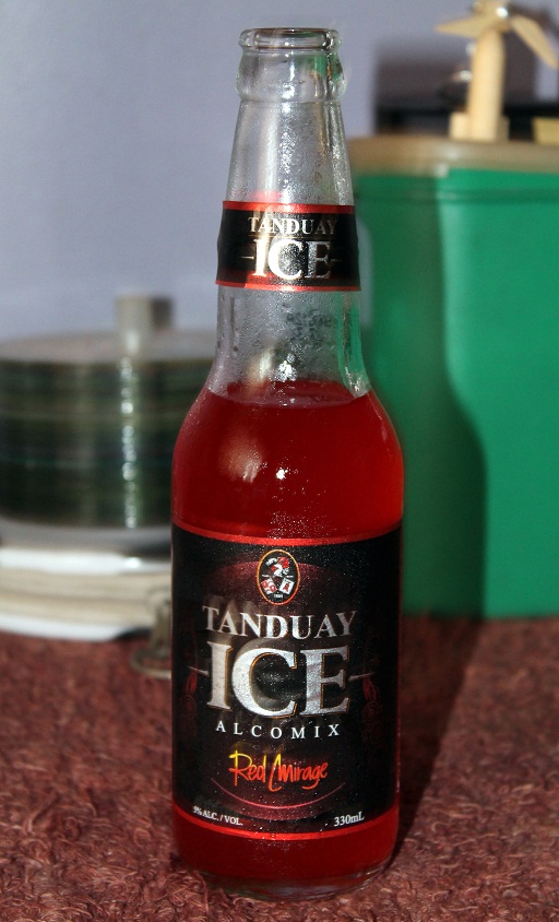 Alcohol and Drinks Red Mirage Tanduay Ice