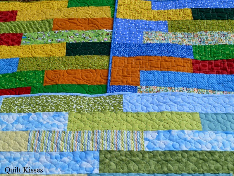 Quilt Kisses Chunky Race Quilts Finished