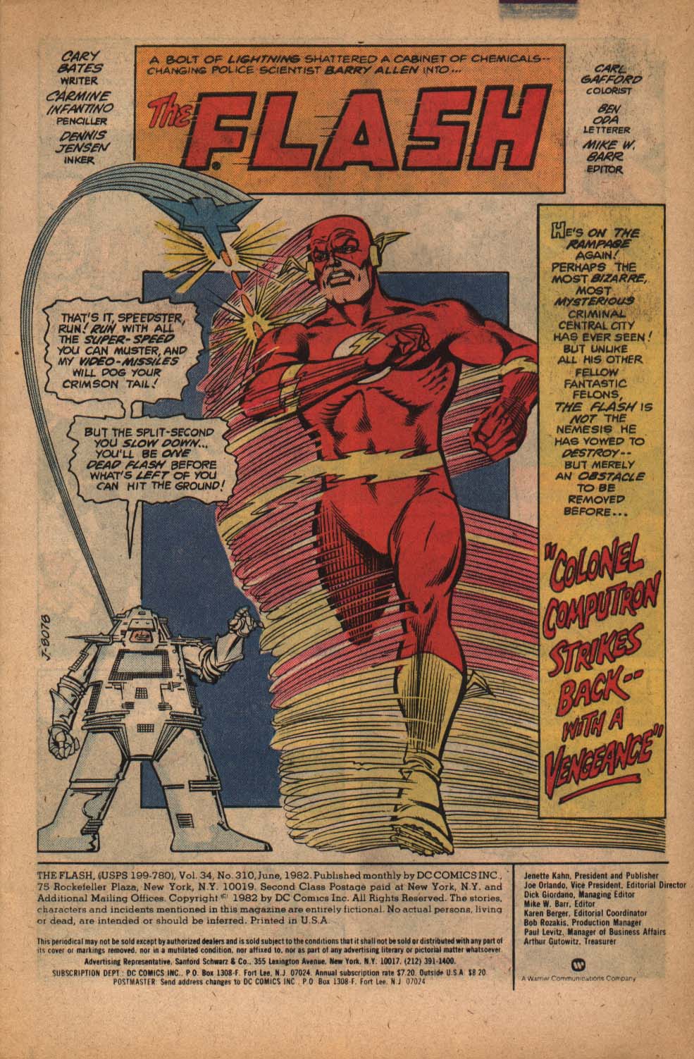 Read online The Flash (1959) comic -  Issue #310 - 3