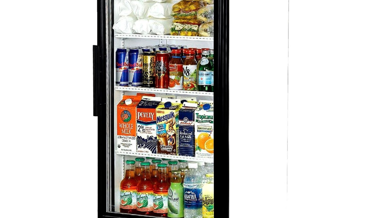 Glass Front Refrigerators