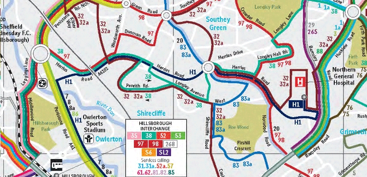 Stagecoach Shuttle Map