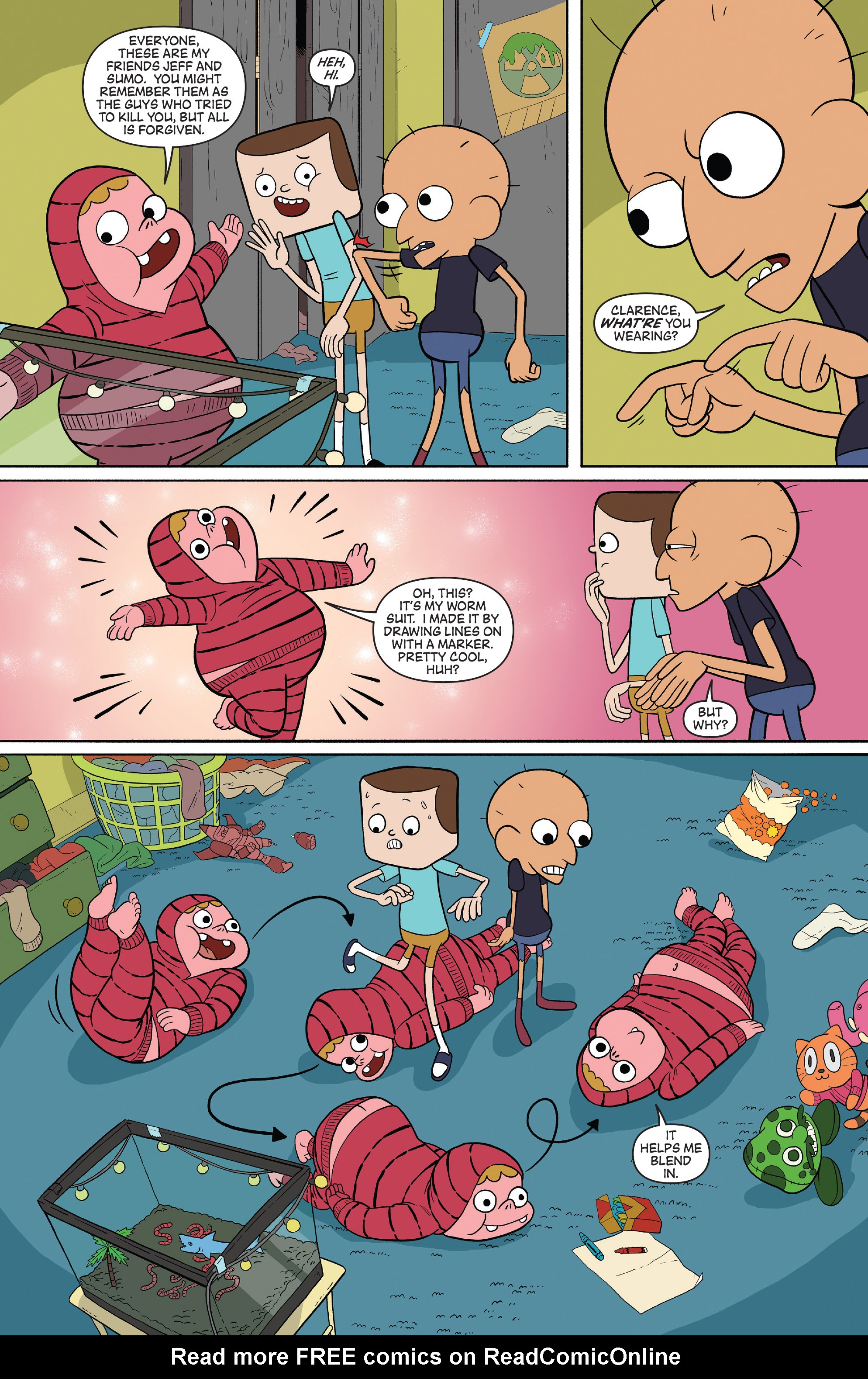 Read online Clarence comic -  Issue #1 - 10