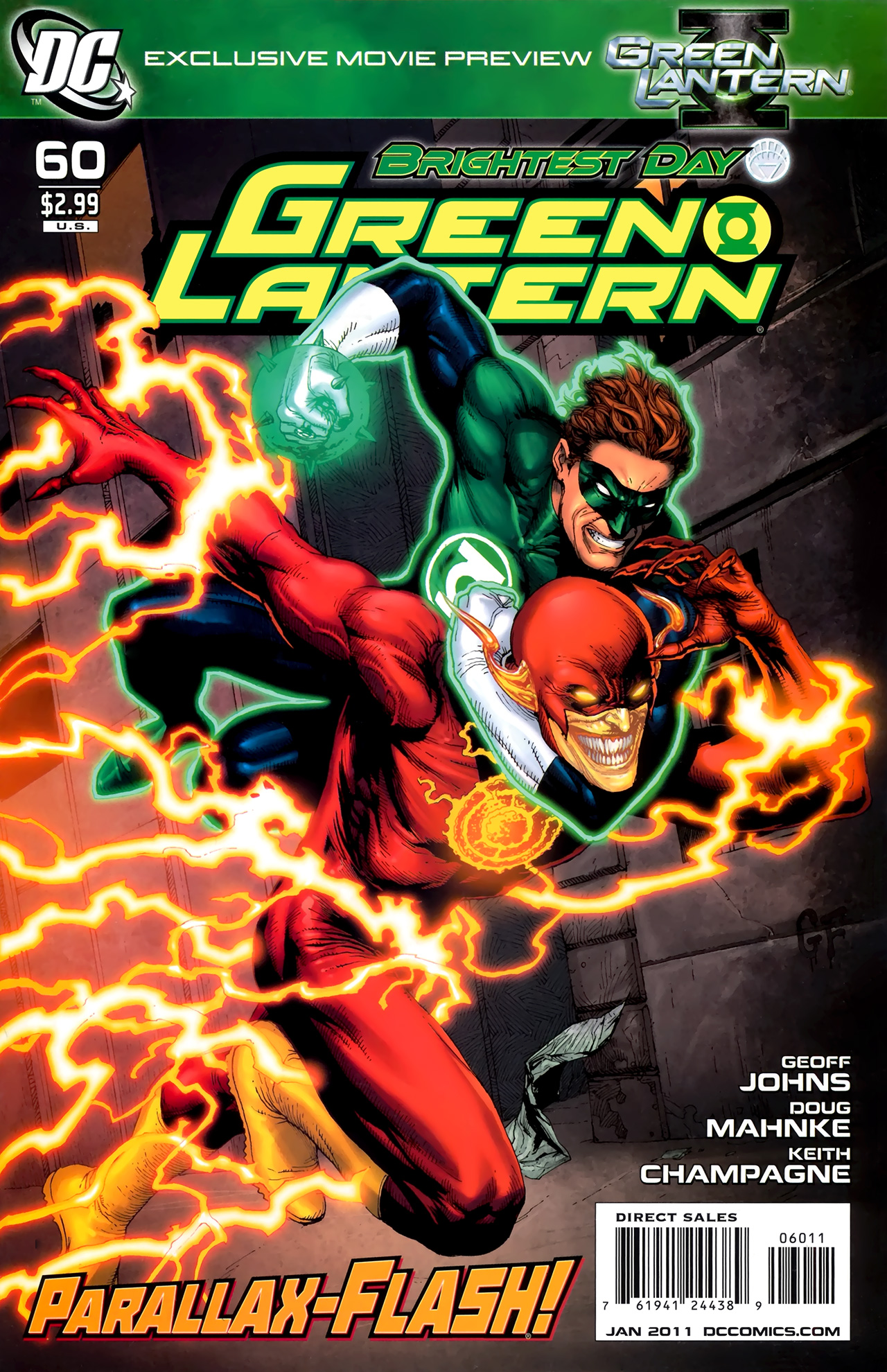 Read online Green Lantern (2005) comic -  Issue #60 - 1