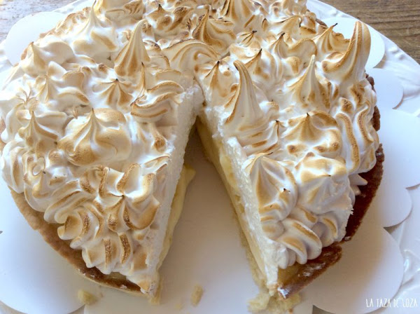 Tarta noruega de merengue & helado
