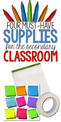 back to school tips for middle and high school teachers