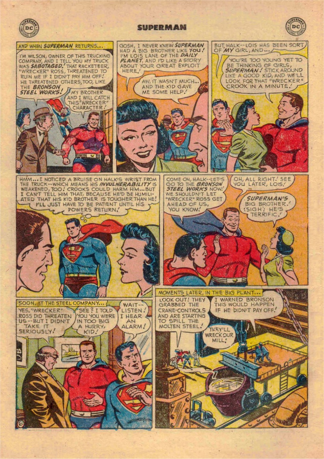 Read online Superman (1939) comic -  Issue #80 - 7