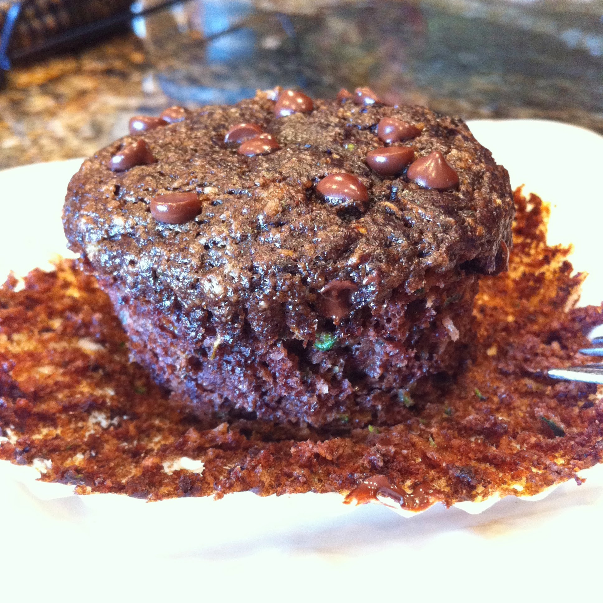 Just Jessie B Chocolate Zucchini Muffins