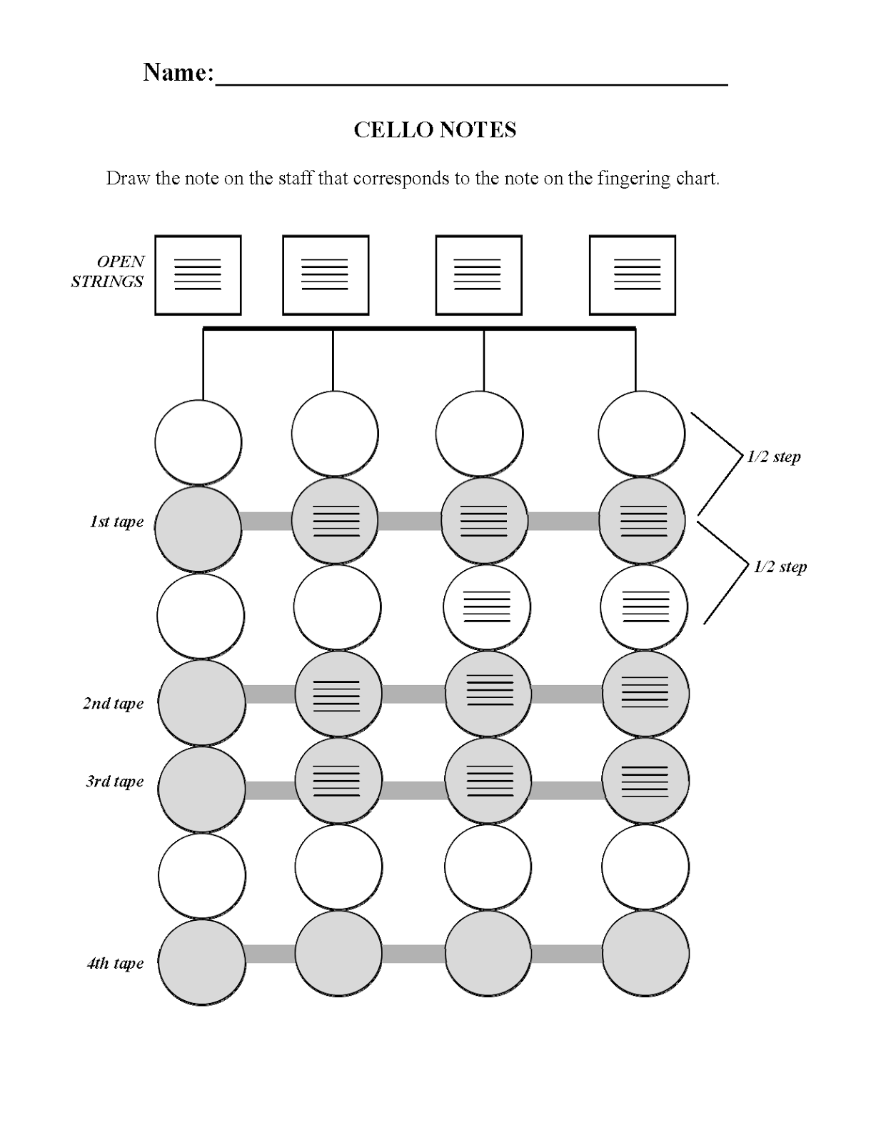 Orchestra Classroom: Worksheets for orchestra