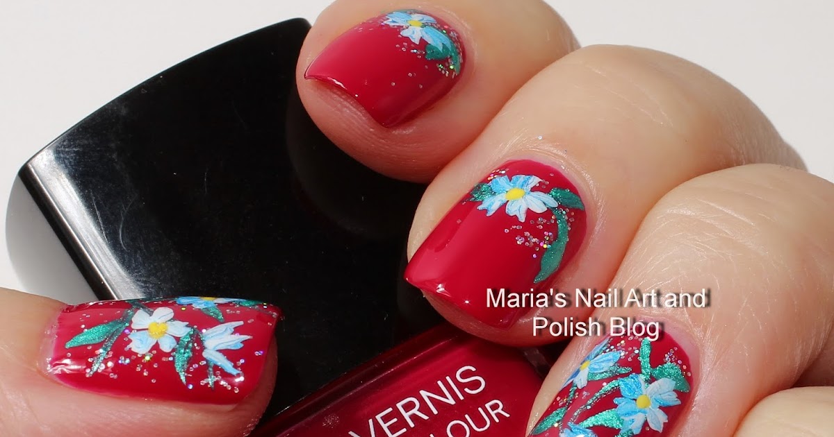 Marias Nail Art and Polish Blog: Birthday flowers and polish presents