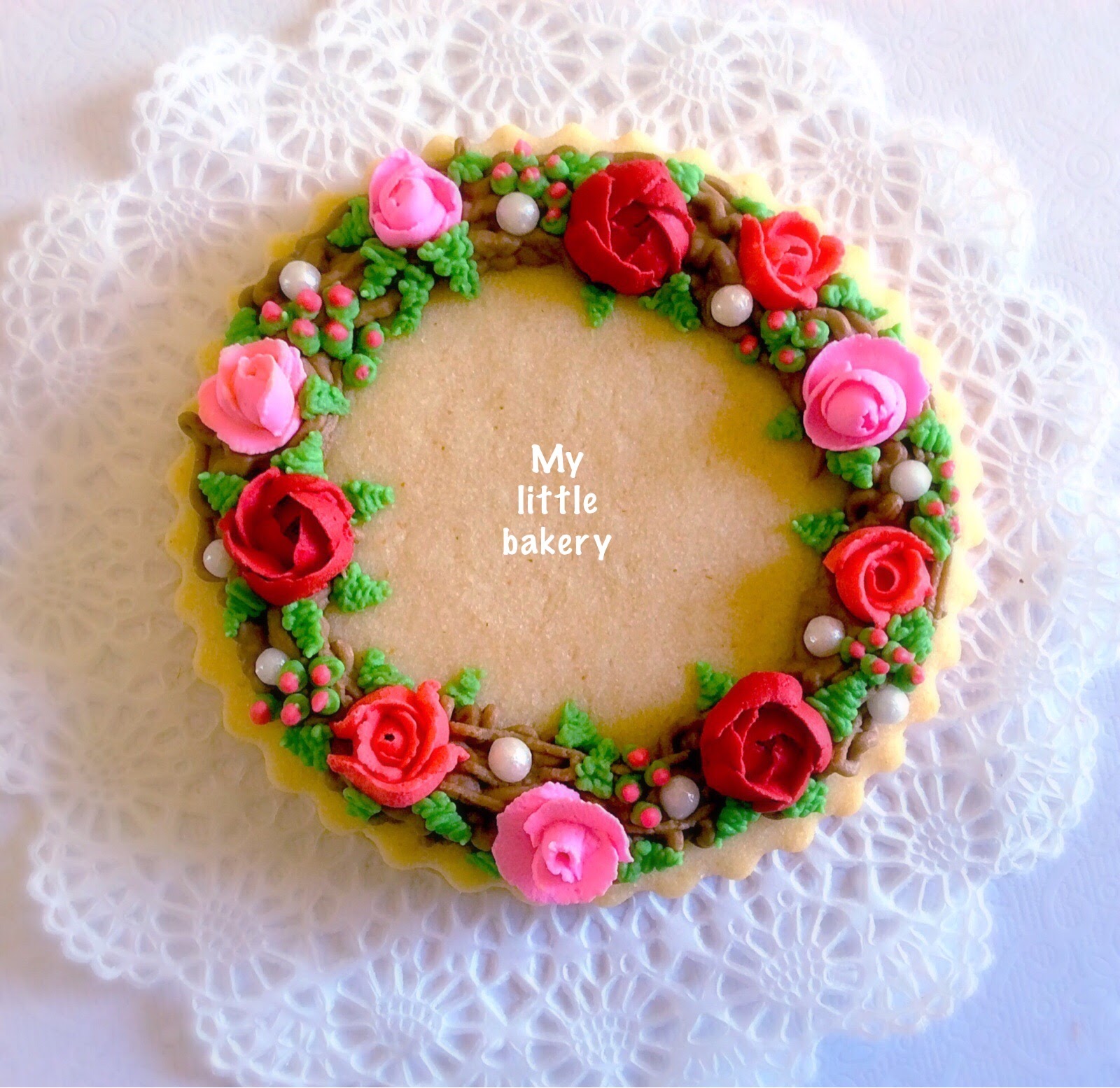 My little bakery 🌹 Birthday cookie set..Perfect for Mothers Day. (with